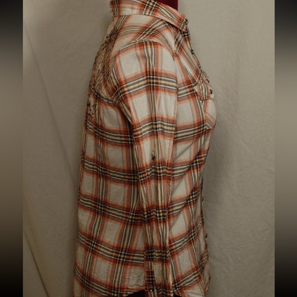 Harley-Davidson Plaid Button-up Shirt - Picture 3 of 9